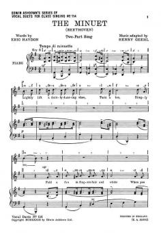 The Minuet 