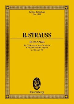 Romanze Fa majeur o. Op. AV. 75 Standard