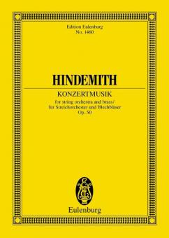 Concert Music Op. 50 