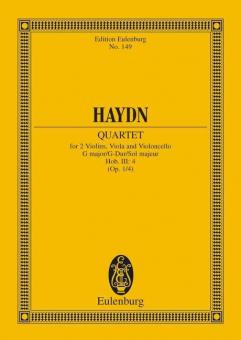 Quatour à cordes Sol majeur op. 1/4 Hob. III:4 Standard