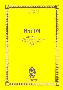 Quatour à cordes Fa majeur op. 3/5 Hob. III: 17 