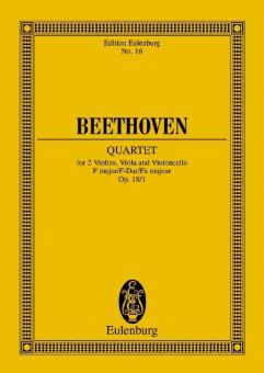 Quatour à cordes Fa majeur op. 18/1 Standard