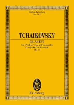 Quatuor à cordes No. 1 Ré majeur op. 11 CW 90 Standard
