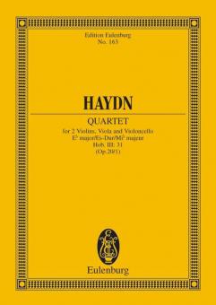 Quatuor à cordes Mib majeur op. 20/1 Hob. III: 31 Standard