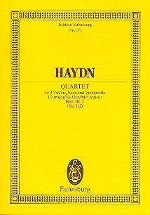 Quatour à cordes Mib majeur op. 1/2 Hob. III: 2 
