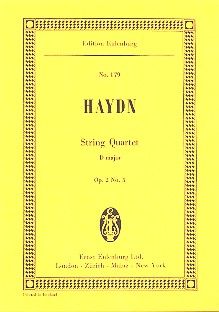 Quatuor à cordes Ré majeur op. 2/5 Hob. III: 11 