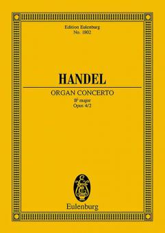 Concert pour orgue No. 2 Sib majeur op. 4/2 HWV 290 Standard