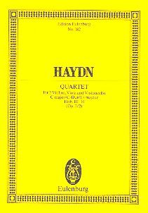 Quatour à cordes Ut majeur op. 3/2 Hob. III: 14 