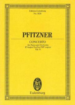 Piano Concerto Mib bémol majeur op. 31 