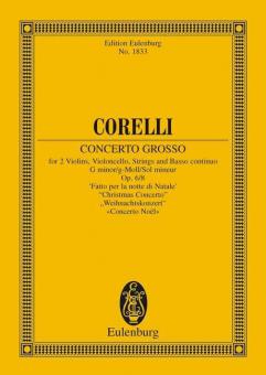 Concerto grosso sol mineur op. 6/8 Standard