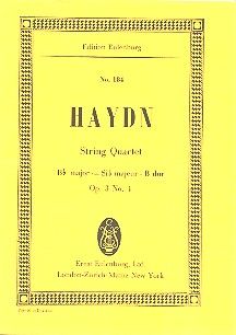 Quatuor à cordes Sib majeur op. 3/4 Hob. III: 16 