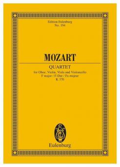 Quatuor Fa majeur KV 370 Standard