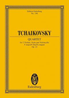 Quatuor à cordes No. 2 Fa majeur op. 22 CW 91 Standard