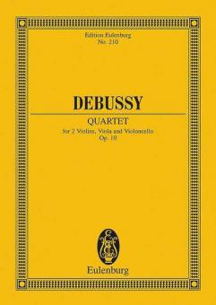 Quatour à cordes sol mineur op. 10 Standard