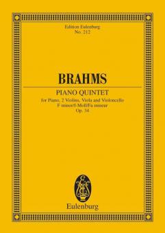 Quintet pour piano Fa mineur op. 34 Standard