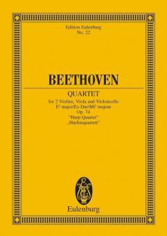 Quartour à cordes Mib majeur op. 74 Standard