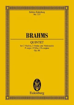 Quintet à cordes Fa majeur op. 88 Standard