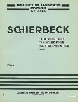 Two Fantastique Studies for Piano Op. 4 