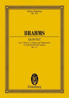 Quintet à cordes Sol majeur op. 111 Standard
