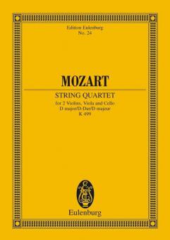 Quatuor à cordes Ré majeur KV 499 Standard