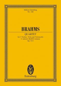 Quartour à cordes Ut mineur op. 51/1 Standard