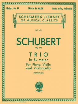 Trio In B Flat, Op. 99 