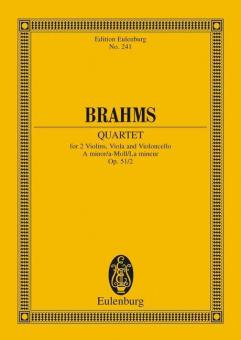 Quartour à cordes La mineur op. 51/2 Standard