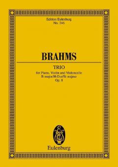 Trio avec piano Sib majeur op. 8 Standard