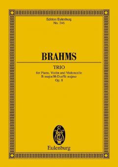 Trio avec piano Sib majeur op. 8 Standard