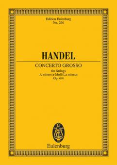 Concerto grosso La mineur op. 6/4 HWV 322 