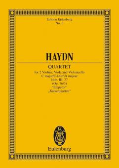 Quatour à cordes Ut majeur op. 76/3 Hob. III:77 Standard