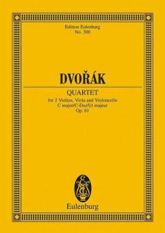 Quatour à cordes Ut majeur op. 61 B 121 Standard