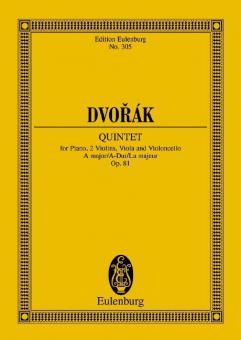 Quintet La majeur op. 81 B 155 Standard