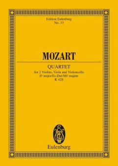 Quatuor à cordes Mi bémol majeur KV 428 Standard