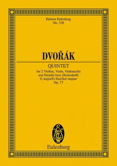 Quintet Sol majeur op. 77 B 49 Standard