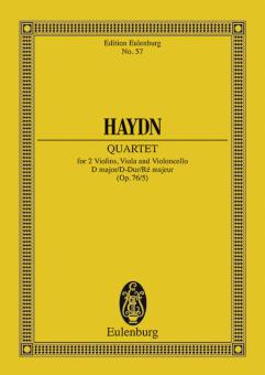 Quatour à cordes Ré majeur, Celebrated Largo op. 76/5 Hob. III: 79 Standard