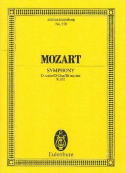 Symphonie No. 30 Ré majeur KV 202 Standard