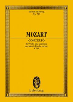 Concert La majeur KV 219 Standard