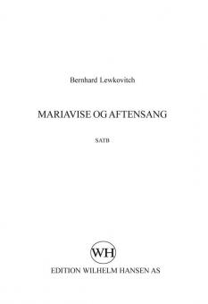 Mariavise Og Aftensang Book 443 