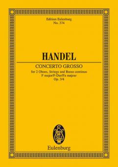 Concerto grosso Fa majeur op. 3/4 HWV 315 