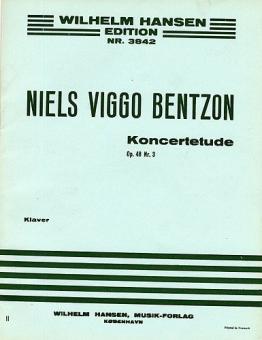 Concert Etude for Piano Op. 48 No. 3 
