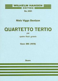 Third Quartet for Flutes Op. 385 