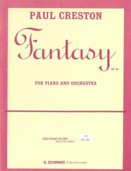 Fantasy for Piano and Orchestra 
