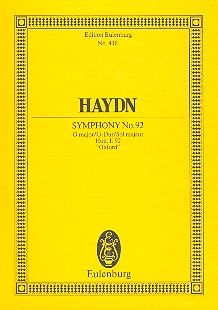 Symphonie No. 92 Sol majeur Hob. I: 92 