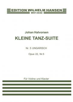 Kleine Tanz Suite Op. 22 No. 5 