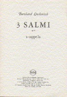Three Psalms Op. 9 