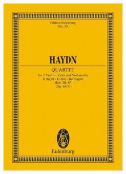 Quatour à cordes Ré majeur, Lerchen op. 64/5 Hob. III: 63 Standard