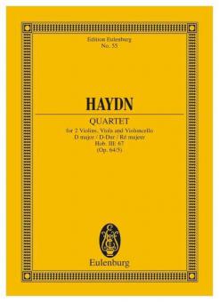 Quatour à cordes Ré majeur, Lerchen op. 64/5 Hob. III: 63 Standard