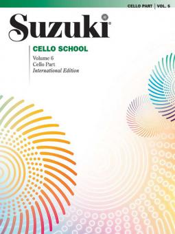 Suzuki Cello School 6: Cello Part 