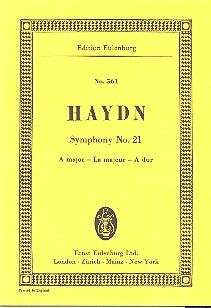 Symphonie No. 21 La majeur Hob. I: 21 